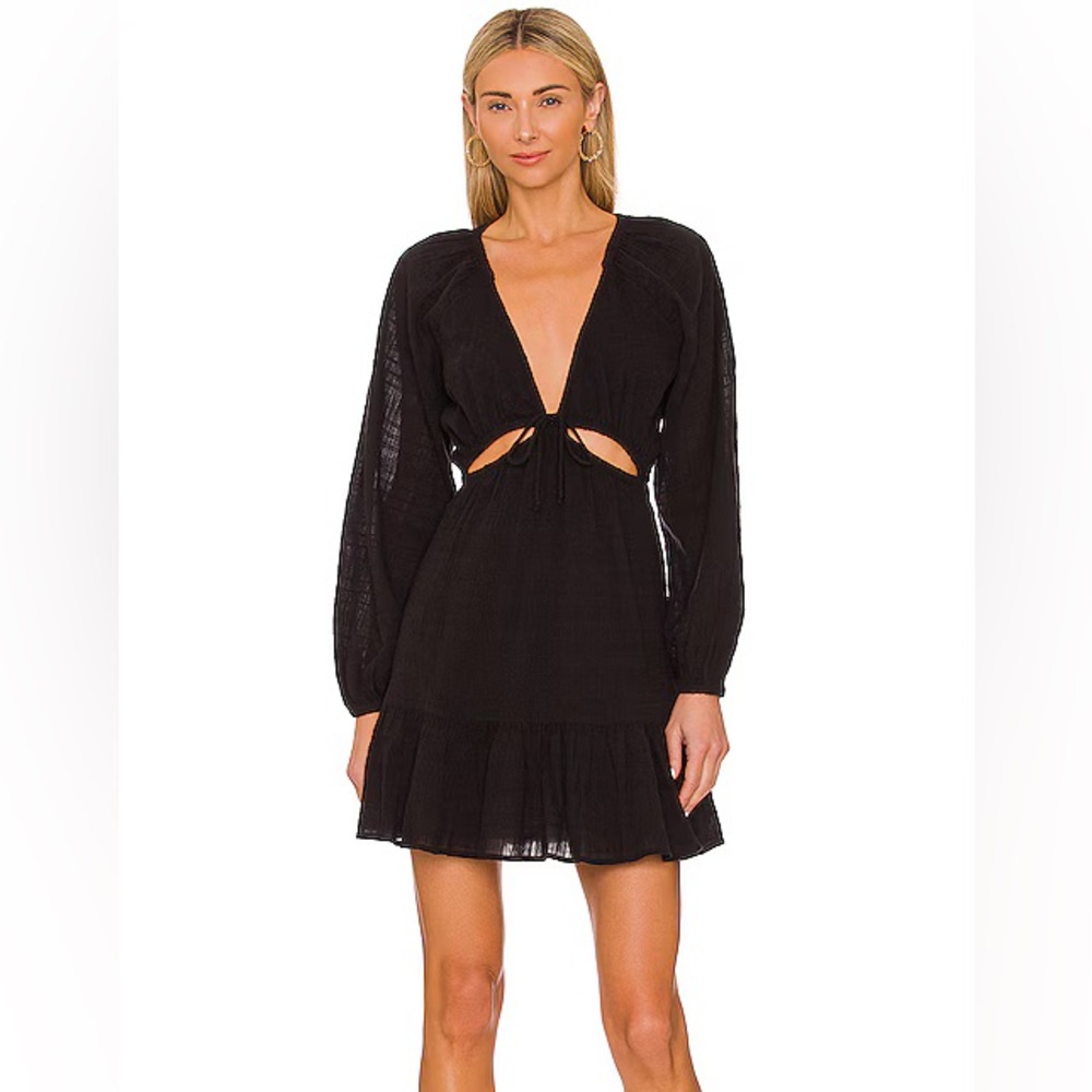 L*Space Feelin' Fine Coverup Dress black